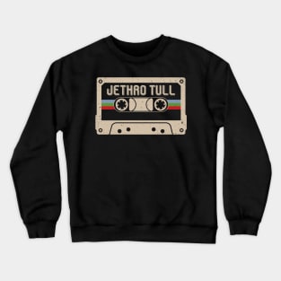 Personalized Jethro Name Birthday Vintage Cassette Tape Crewneck Sweatshirt